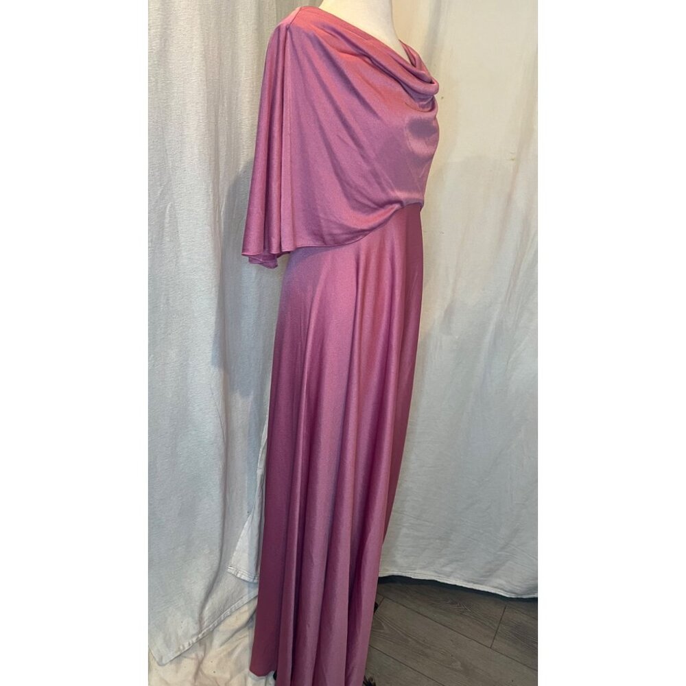 Vintage CELYCE DESIGNS, INC Women's Formal Pink Long Dress with a small flaw - Picture 7 of 9